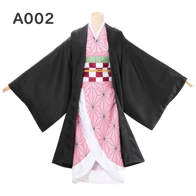 鬼滅の刃 コスプレ衣装 豪華セット 竈門炭治郎 竈門禰豆子 冨岡義勇 我妻善逸 胡蝶しのぶ 煉獄杏寿郎 カナヲ 子供 大人用 コスチューム ハロウィン 仮装 文化祭 - 画像 (3)