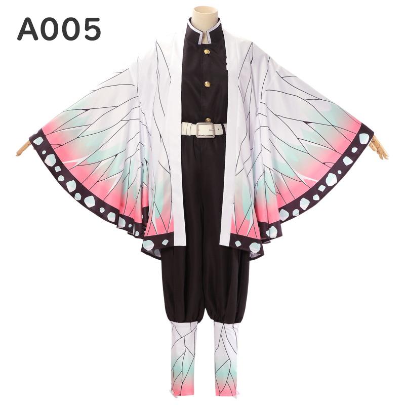 鬼滅の刃 コスプレ衣装 豪華セット 竈門炭治郎 竈門禰豆子 冨岡義勇 我妻善逸 胡蝶しのぶ 煉獄杏寿郎 カナヲ 子供 大人用 コスチューム ハロウィン 仮装 文化祭 - 画像 (9)