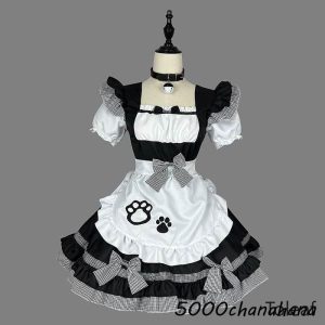 メイド服  コスプレ 仮装 衣装 大きいサイズ コスプレ衣装 レディース 大人 半袖 可愛い 猫 ロリータ