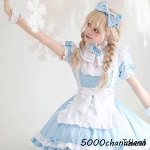 メイド服  コスプレ メイド 仮装 衣装 半袖長袖両用 コスチューム 大きいサイズ コスプレ衣装 レディース 大人