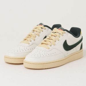 NIKE スニーカー ナイキ COURT VISION LO メンズ コート ビジョン MFD0320 133SAIL/GREEN