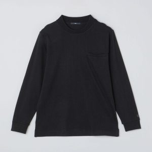 SHIPS tシャツ 「WEB限定」SHIPS:「抗菌・防臭」テレワーク ビズ ワンポイントロゴ クルーネック長袖Tシャツ メンズ