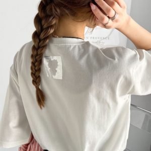 classicalelf tシャツ 「Sanrio characters/サンリオキャラクターズ」大人可愛い推しアピール♪シルエット箔プリントTシャツ（半袖） レディース