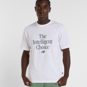 New Balance tシャツ Intelligent Choice ショートスリーブTシャツ メンズ