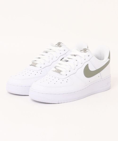 NIKE スニーカー ナイキ AIR FORCE 1 '07 エア フォース MFJ4146 116WHT/LTARMY メンズ