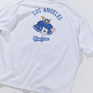 FREAK'S STORE tシャツ 限定展開 MLB/メジャーリーグベースボール 別注 ビッグシルエット バックプリント クルーネックTシャツ/KABUTO メンズ