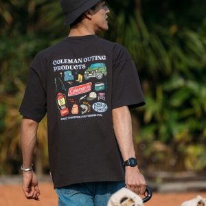 Coleman tシャツ Coleman/コールマン 別注 coleman fishing goods SS TEE メンズ レディース