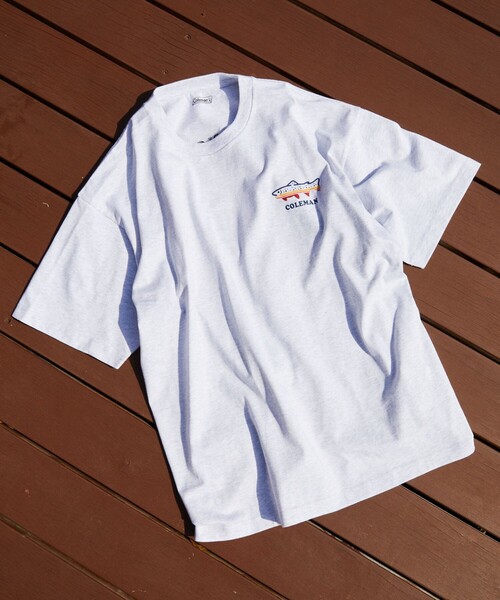 Coleman tシャツ Coleman/コールマン 別注 coleman fishing goods SS TEE メンズ レディース - 画像 (6)