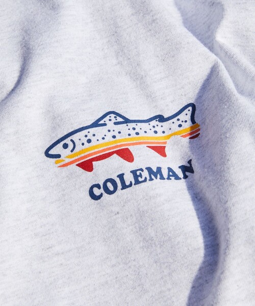 Coleman tシャツ Coleman/コールマン 別注 coleman fishing goods SS TEE メンズ レディース - 画像 (8)