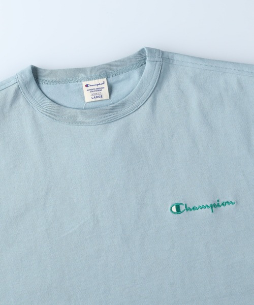 Champion 「Champion」 半袖Tシャツ L ライトイエロー メンズ - 画像 (4)