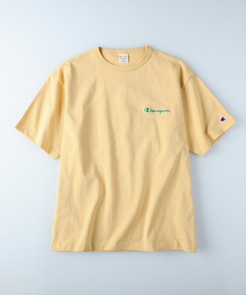 Champion 「Champion」 半袖Tシャツ L ライトイエロー メンズ - 画像 (8)
