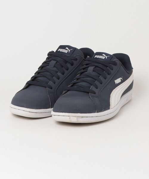 PUMA 「PUMA」 ローカットスニーカー 24.5cm ネイビー×ホワイト メンズ