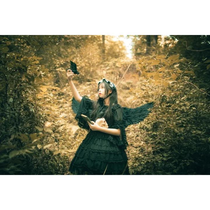 羽 エンジェル 天使 悪魔 羽根 翼 コスプレ コスチューム 仮装 衣装 パーティー ハロウィン 道具 ハローウィン クリスマス - 画像 (5)