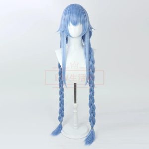 ブルーアーカイブ Blue Archive 風 和楽千世 和楽 チセ コスプレウィッグ 道具 かつら WIG 耐熱 大人 仮装 変装 コスチューム