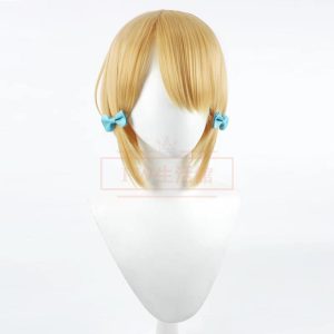 ブルーアーカイブ-Blue Archive- 才羽 ミドリ コスプレウィッグ かつら WIG 耐熱 大人 仮装 変装 コスチューム