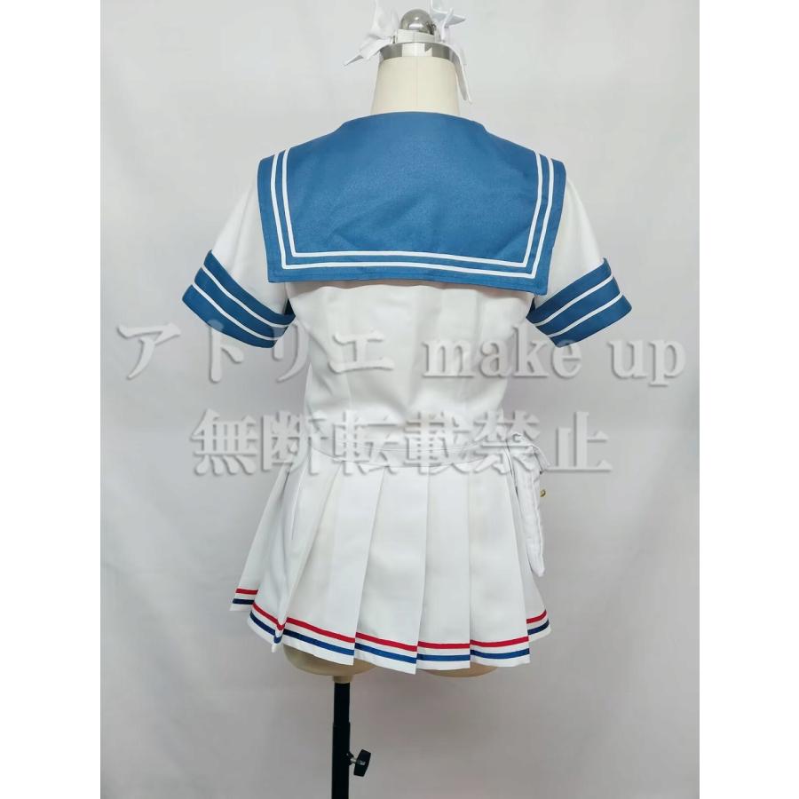 【ブルーアーカイブ コスプレ 衣装】浦和 ハナコ ハロウィン コスチューム 衣装 ゲーム アニメ 映画 オーダーメイド - 画像 (3)