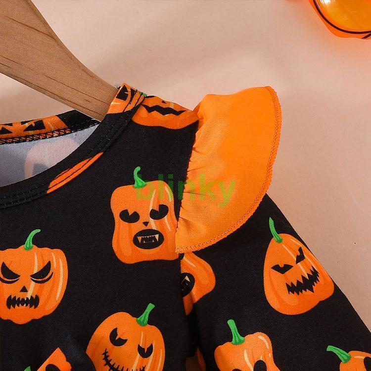 ハロウィンワンピース 2タイプ 子供 コスチューム ドレス コスプレ衣装 キッズ ベビー 赤ちゃん チュール かわいい プレゼント ギフト イベント パーティ - 画像 (8)