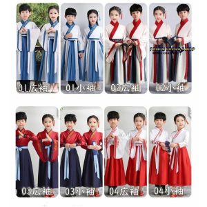 子供漢服 チャイナ服 カンフー衣装 キッズ 中華服 子ども 女の子 男の子 ユニセックスチャイナ衣装 唐装 ハロウィンコスプレ衣装 中華ステージ衣装 華流コスプレ
