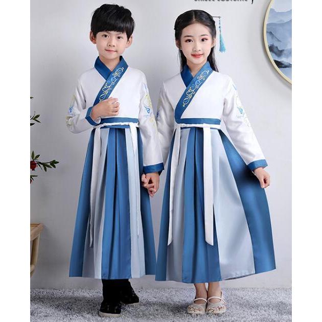 子供漢服 チャイナ服 カンフー衣装 キッズ 中華服 子ども 女の子 男の子 ユニセックスチャイナ衣装 唐装 ハロウィンコスプレ衣装 中華ステージ衣装 華流コスプレ - 画像 (4)