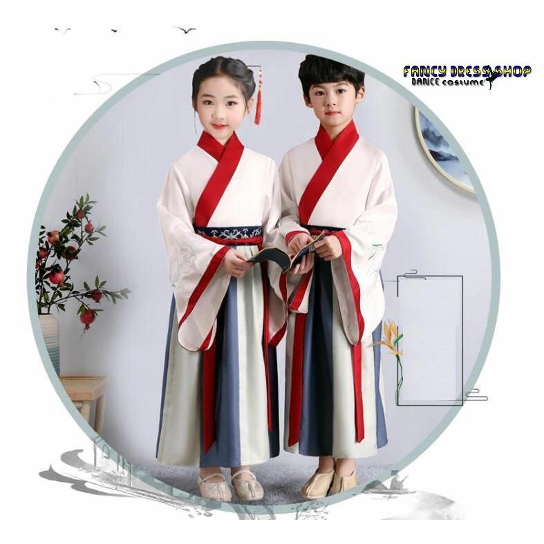 子供漢服 チャイナ服 カンフー衣装 キッズ 中華服 子ども 女の子 男の子 ユニセックスチャイナ衣装 唐装 ハロウィンコスプレ衣装 中華ステージ衣装 華流コスプレ - 画像 (5)