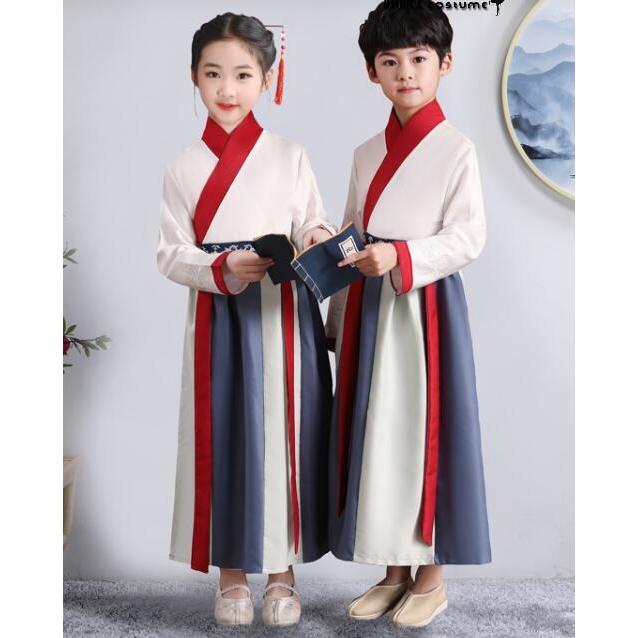 子供漢服 チャイナ服 カンフー衣装 キッズ 中華服 子ども 女の子 男の子 ユニセックスチャイナ衣装 唐装 ハロウィンコスプレ衣装 中華ステージ衣装 華流コスプレ - 画像 (6)
