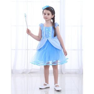 プリンセス ドレス パーティー ワンピース 仮装 発表会 お姫様 キッズ 変身 なりきり 子供 コスプレ 衣装 女の子 誕生日 クリスマス プレゼント