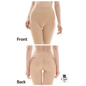 クラッセ 切り替えゼロタイツ ベージュ 80D 透けにくい 露出対策 男女兼用 フリーサイズ 男装 女装 仮装 コスプレ ダンス