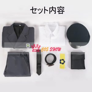 ブルーロックBLUELOCK 看守服シリーズ 制服 蜂楽廻  國神錬介 潔世一 馬狼照英 糸師 凛 コスプレ衣装 軍服 帽子付き cosplay仮装 イベント クリスマス