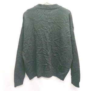 ◇ ⊇ MONO-MART モノマート 長袖 ニットカーディガン サイズM ブラック メンズ E