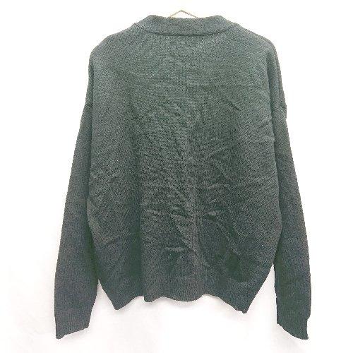 ◇ ⊇ MONO-MART モノマート 長袖 ニットカーディガン サイズM ブラック メンズ E