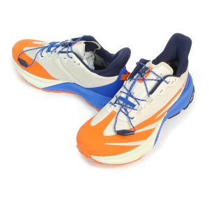 HI-TEC ハイテック スニーカー メンズ アウトドア NOMAD ADV WP ウォームグレー/レッドオレンジ ハイクスニーカー 高機能