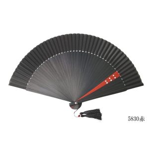 ひめか 扇子 メンズ 男性 高級 せんす 和装小物 シルク100% モダンツートン