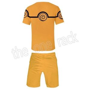 NARUTO -ナルト- 親子服 上下セット半袖 Tシャツ ズボン 春夏秋パジャマグッズグッズ 子供 成人 スウェット
