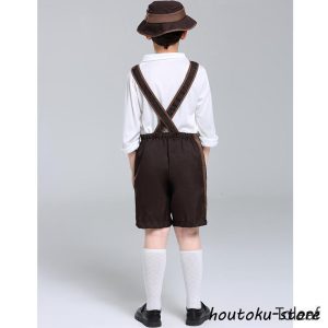 民族アルプス風コスプレビルー祭り舞台劇メンズ民族衣装子供用キッズ男の子コスチューム仮装コスチューム衣装