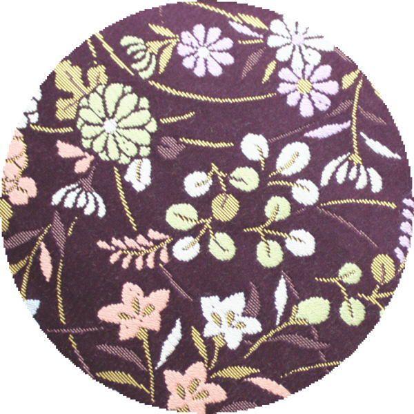 茶道具 数奇屋袋 数寄屋袋 普通サイズ 正絹 秋草紋 茶道