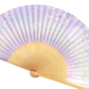 女性用紙扇子 桜 (Da01)