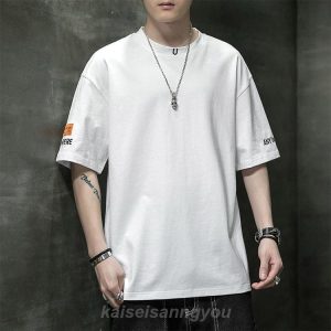 メンズ 半袖tシャツ 半袖 Tシャツ おしゃれ 白Tシャツ T-shirt 涼しい カジュアル クルーネック 夏物 父の日