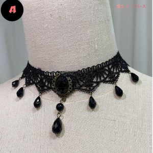 ハロウイン コスチューム ネックレス 子供 キッズ 大人 首飾り 魔女 アクセサリーコスプレ道具 仮装 コスプレ 衣装 ハロウィン小物 子ど