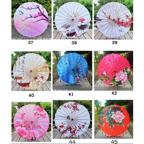 中国古代コスプレ道具古典傘 唐装?漢服中華服舞台道具チャイナ風 撮影写真道具傘 コスプレ小物 中国伝統唐傘 団体演出道具中国風花柄 デザイン豊富 - 画像 (5)