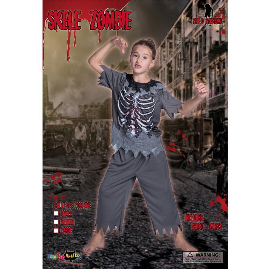 子供ハロウィン衣装子供 男の子 女の子 骨 ホラー 骸骨 ドクロ どくろ ゾンビ キッズ ハロウィン衣装 幼稚園ハロウィン衣装 最新ハロウィン衣装A - 画像 (8)