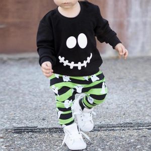 ハロウィン衣装 セットアップ 2点セット 長袖 パーカー ズボン 子供 男の子 女の子 秋服 ベビー 子ども用 人気 コスプレ 仮装 コスチューム ハロウィーン