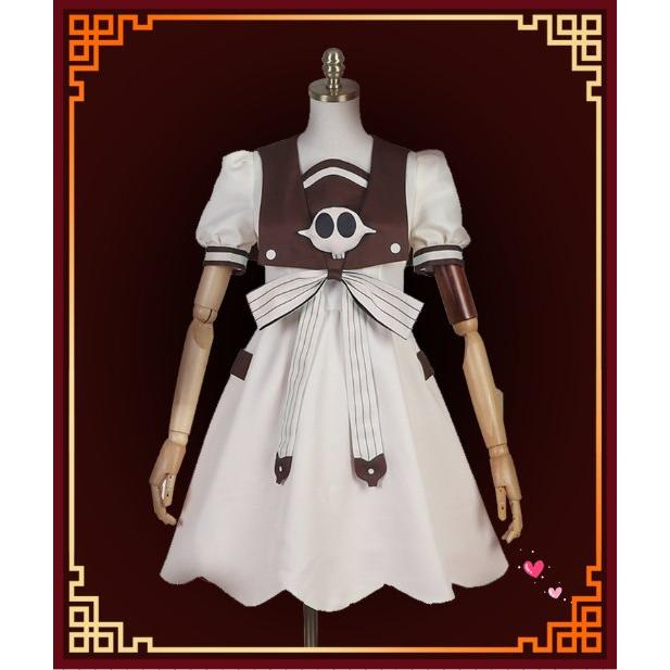 八尋 寧々 やしろ ねね コスプレ 衣装 ウイッグ付き 地縛少年 花子くん 髪飾り 靴下 ハロウィン クリスマス おしゃれ - 画像 (4)