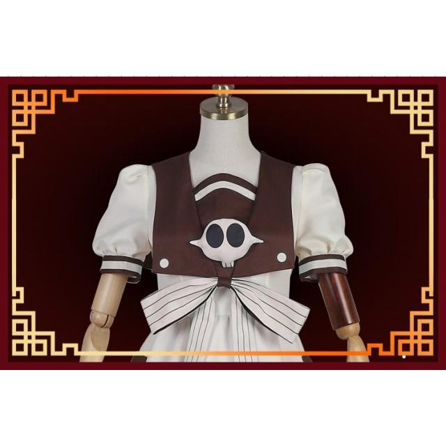 八尋 寧々 やしろ ねね コスプレ 衣装 ウイッグ付き 地縛少年 花子くん 髪飾り 靴下 ハロウィン クリスマス おしゃれ - 画像 (8)