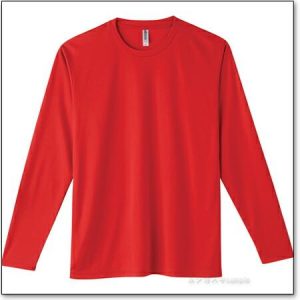 glimmer Tシャツ 長袖 メンズ 無地 グリマー 00352-AIL インターロック ドライ 長袖TシャツSS-LL 赤 青 黒 水色 ピンク オレンジ 紺 1000352