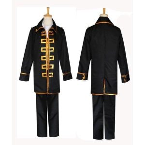 パーティー ハロウィン コスプレ 男女共用 銀魂 沖田総悟 真選組隊服  Lサイズ