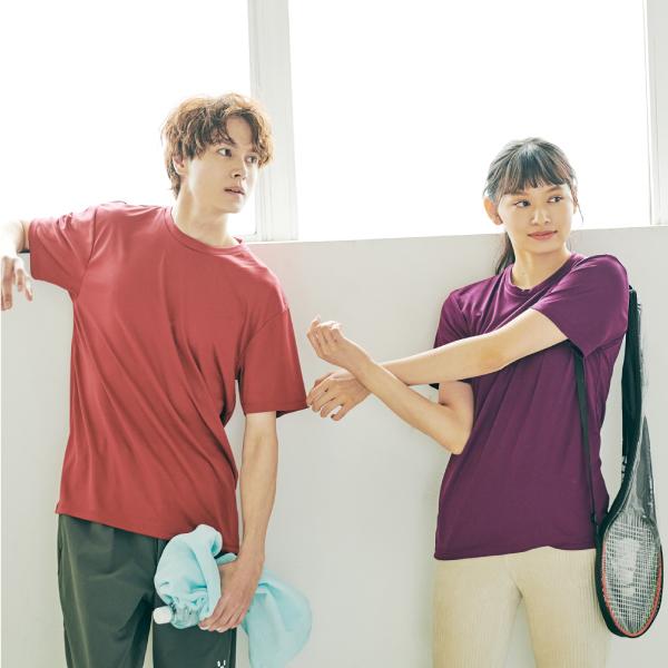 glimmer Tシャツ 無地 キッズ KIDS 子ども用 子供服 ジュニア 速乾 ドライ サラサラ グリマー 3.5オンス インターロック 運動会 体操着 イベント UV UPF50+ 半袖 350-AIT - 画像 (7)