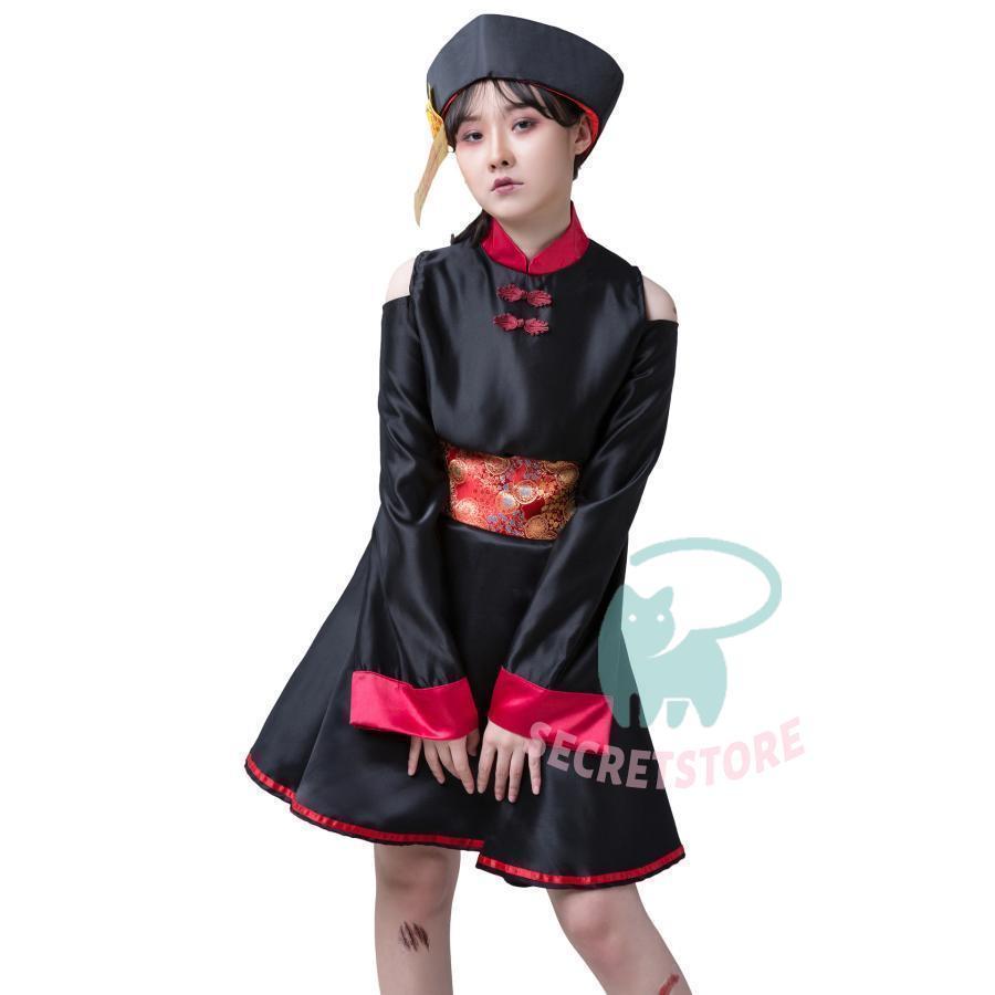 コスプレ キョンシー ゾンビ レディース 衣装 大人 女性 可愛い コスチューム 仮装 おもしろい - 画像 (6)