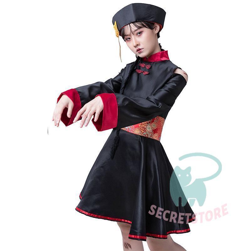 コスプレ キョンシー ゾンビ レディース 衣装 大人 女性 可愛い コスチューム 仮装 おもしろい - 画像 (9)