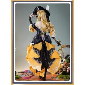五次元 基萌 原神 コスプレ ナヴィア 衣装 ※ウィッグ 靴 傘 サングラス 追加可能