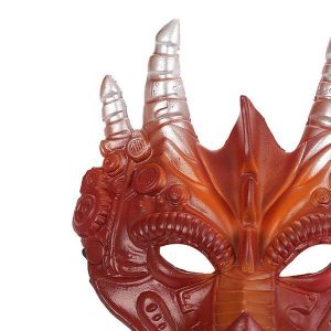 ハロウィン 大人用 ドラゴン コスチューム ウイングマスク セット 耐久性あり パフォーマンス コスプレ用 レッド